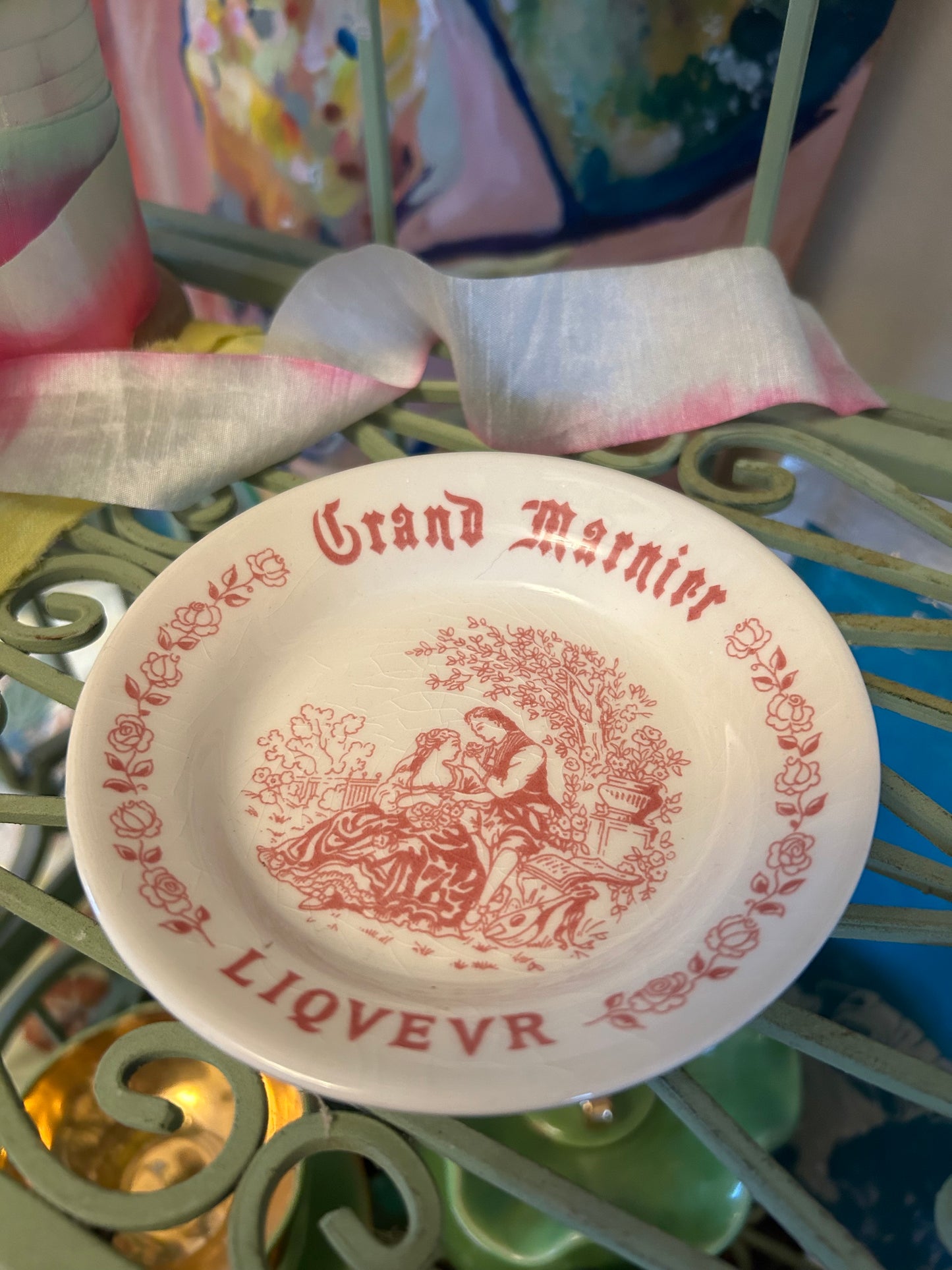 Grand Marnier Liqueur Trinket Dish