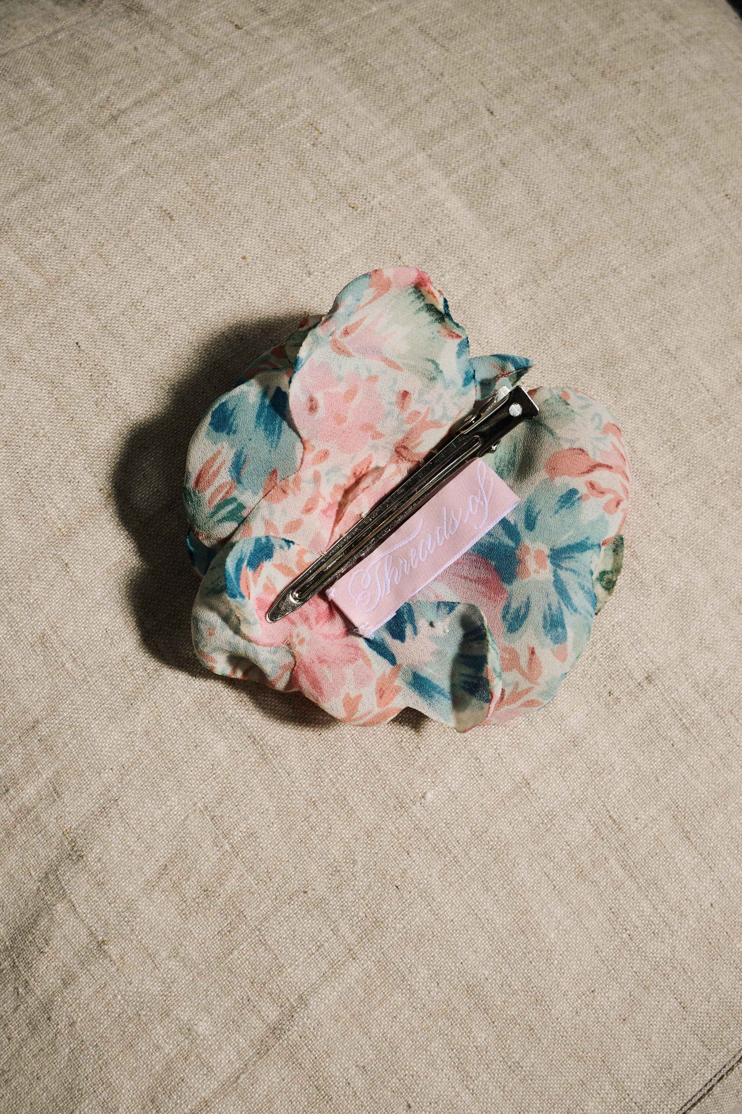 Rose Hair Clip Floral