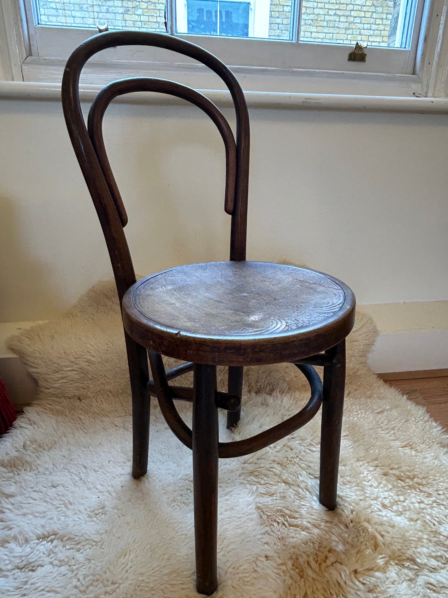 Child's Thonet Bentwood Wooden Chair