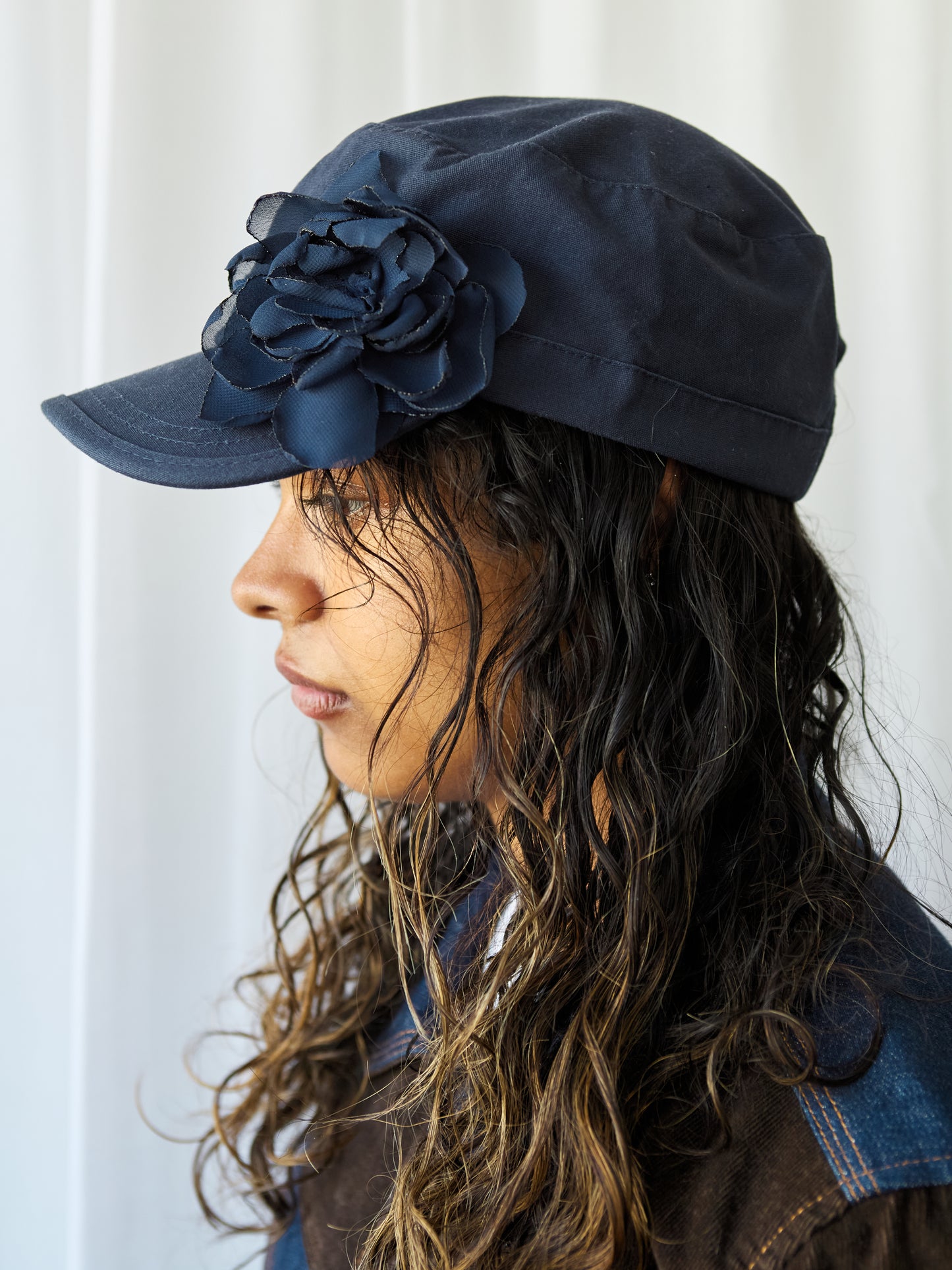 Rose Cap Navy