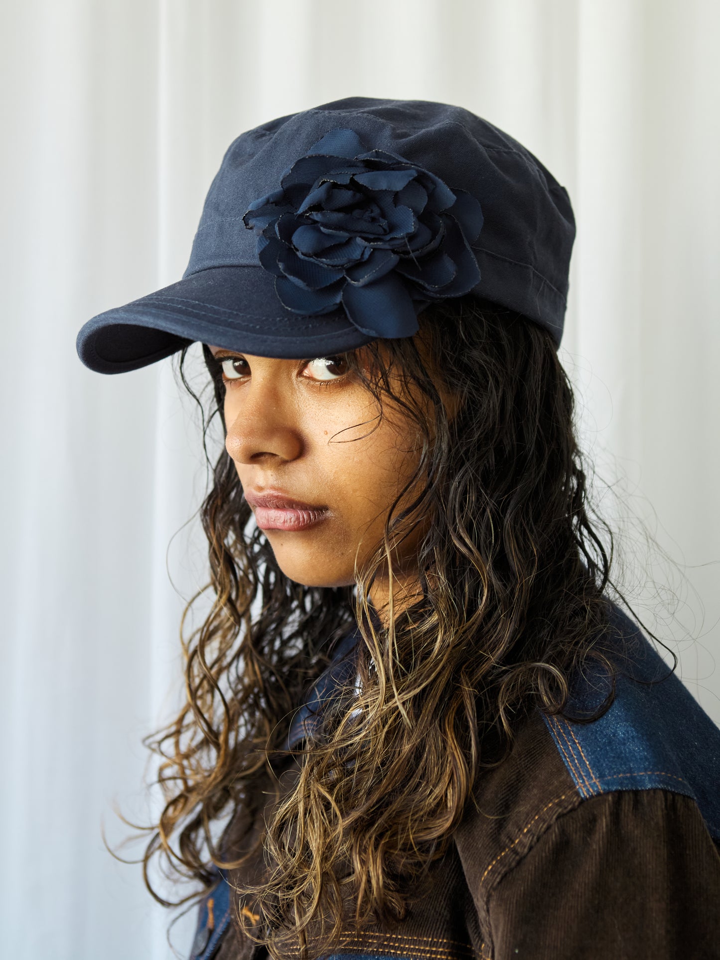 Rose Cap Navy