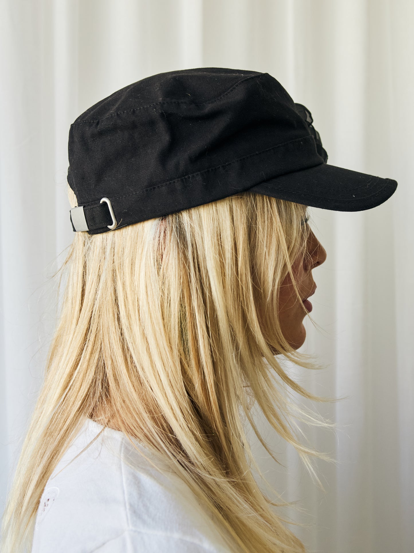 Rose Cap Black
