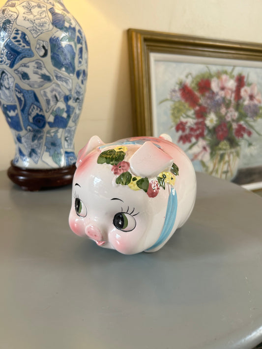 1960s Vintage Piggie Bank
