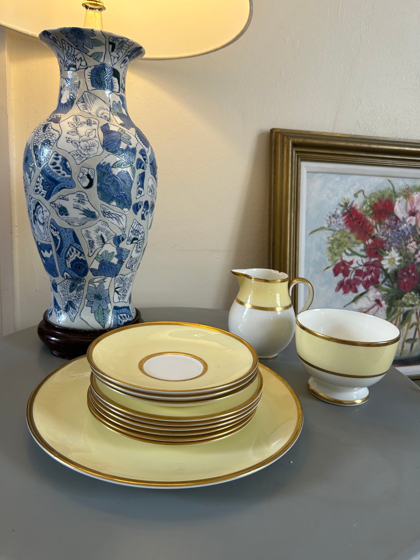 Wedgewood April Yellow China Set